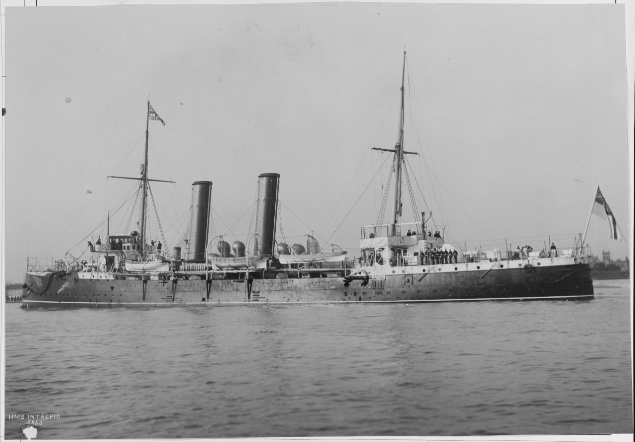 HMS INTREPID (British Cruiser, 1891)