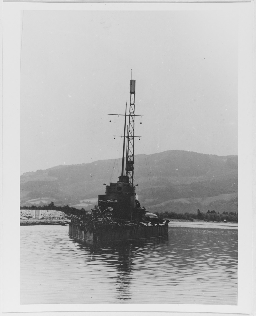 SMS TEMES (Austrian River Gunboat, 1904)