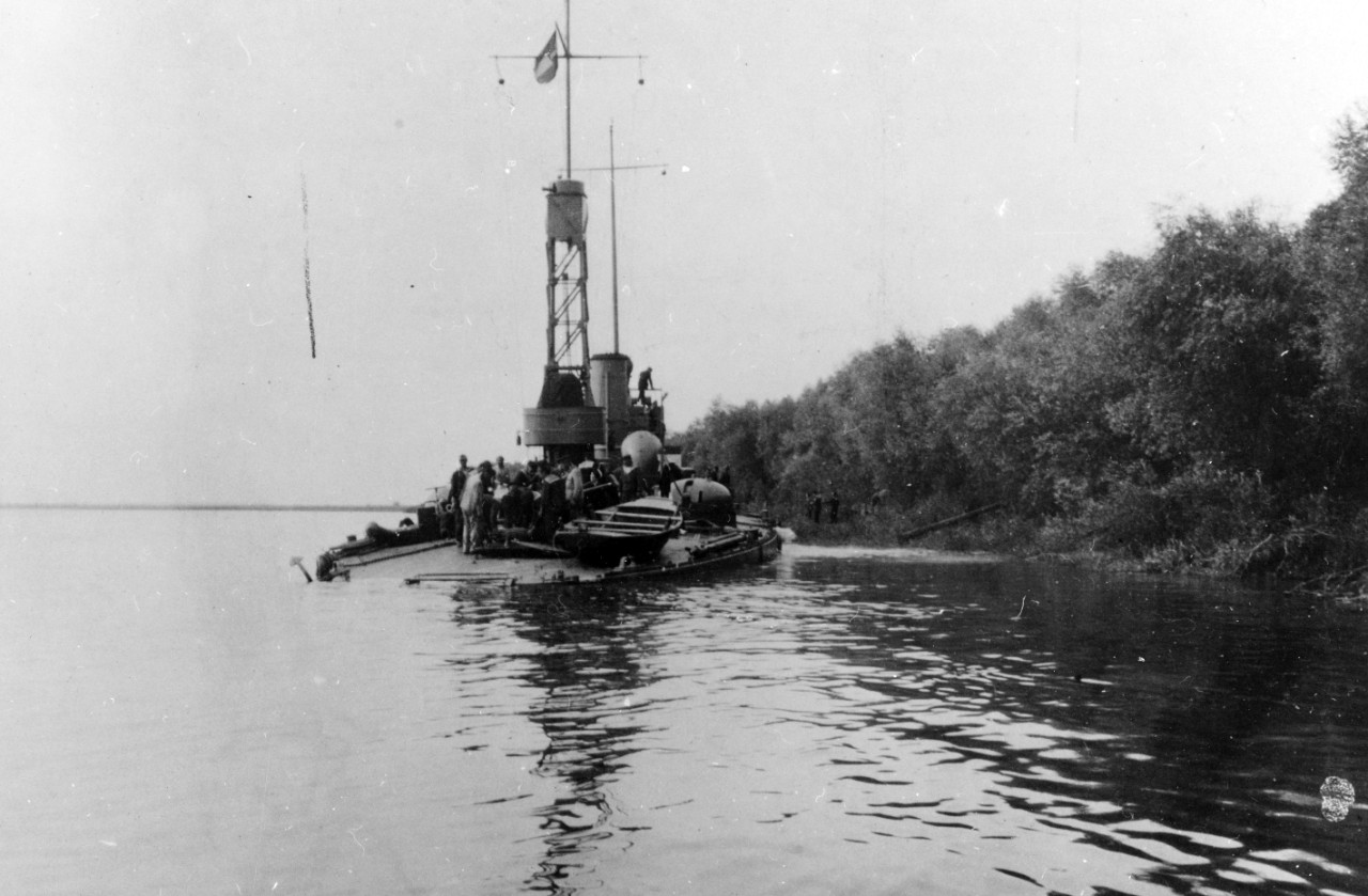 SMS TEMES (Austrian River Gunboat, 1915)