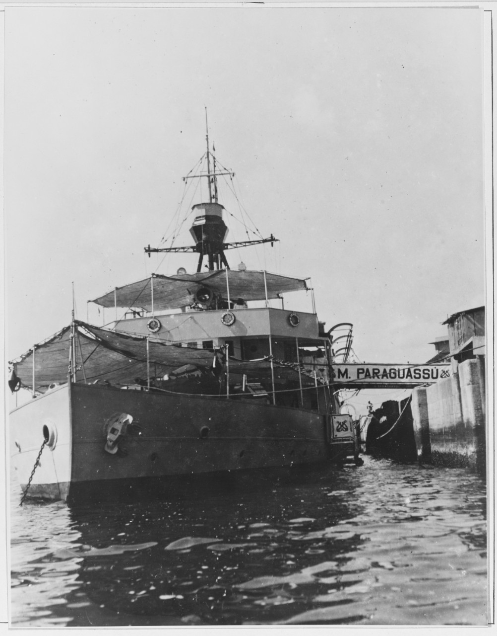 PARAGUASSU (Brazilian River Monitor, 1938)