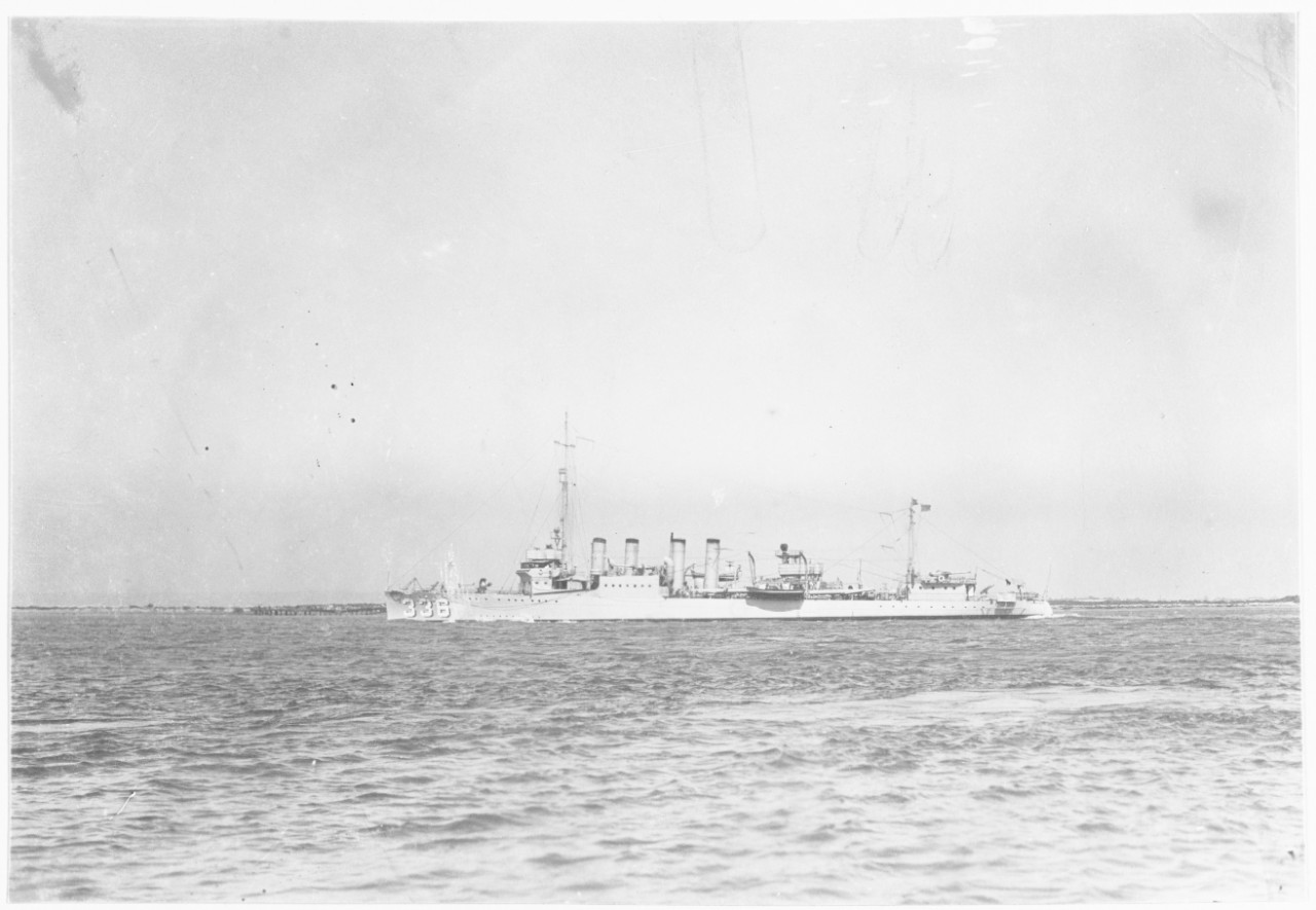 USS LITCHFIELD (DD-336)