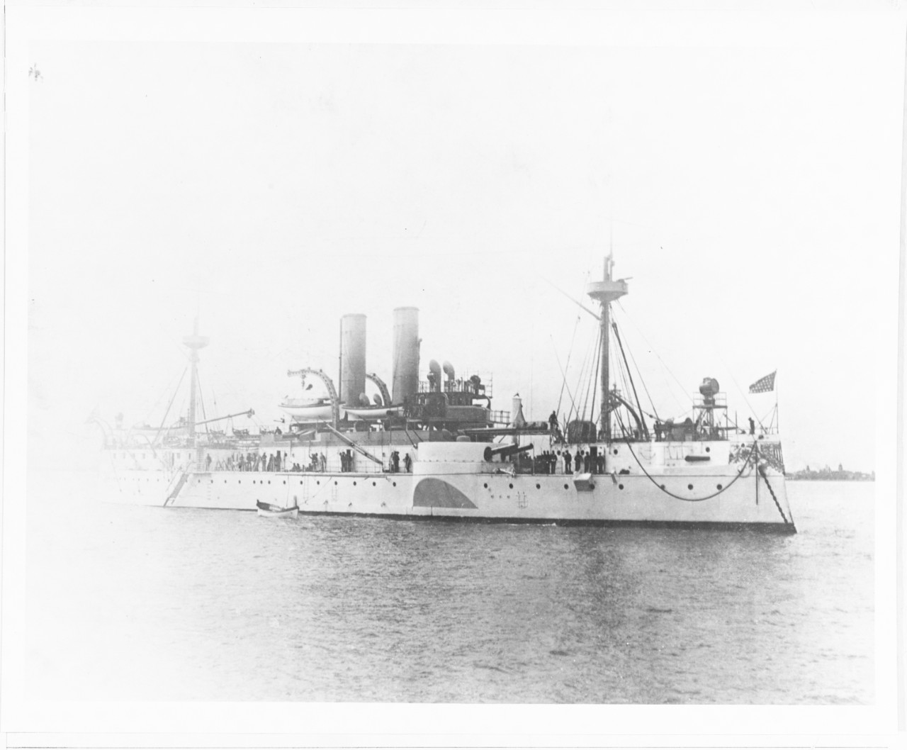 USS MAINE, 1895-1898