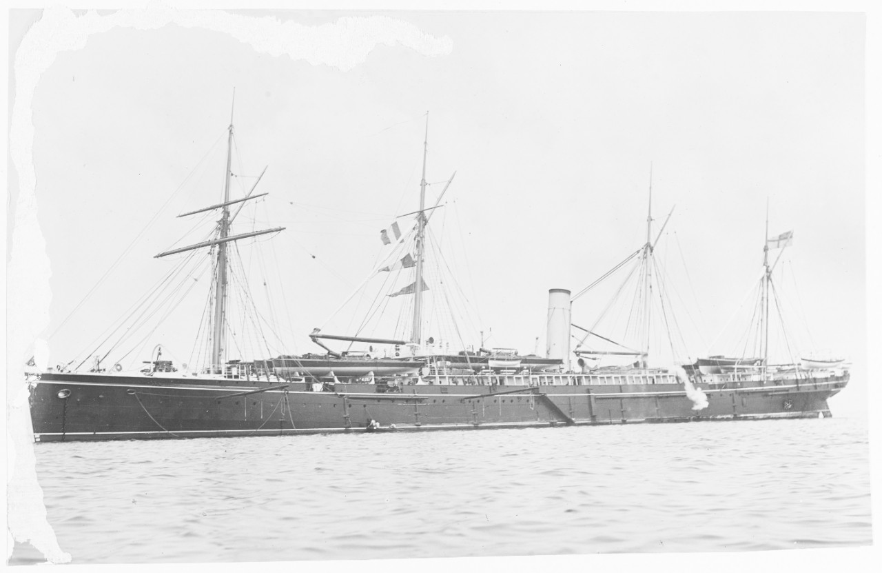 HMS HECLA (British Torpedo Depot Ship, 1878)