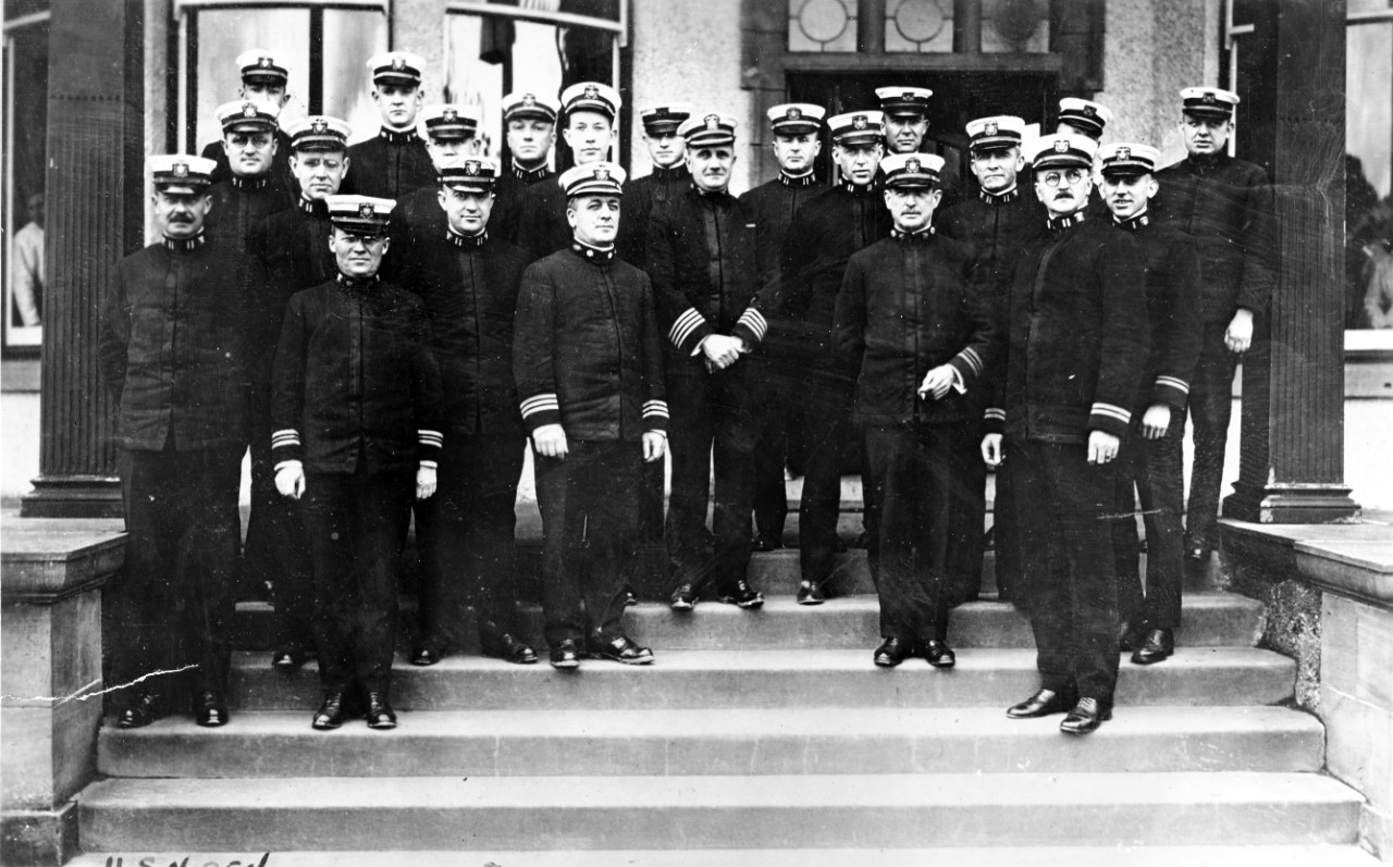 Officers of US Naval Base Hospital #2