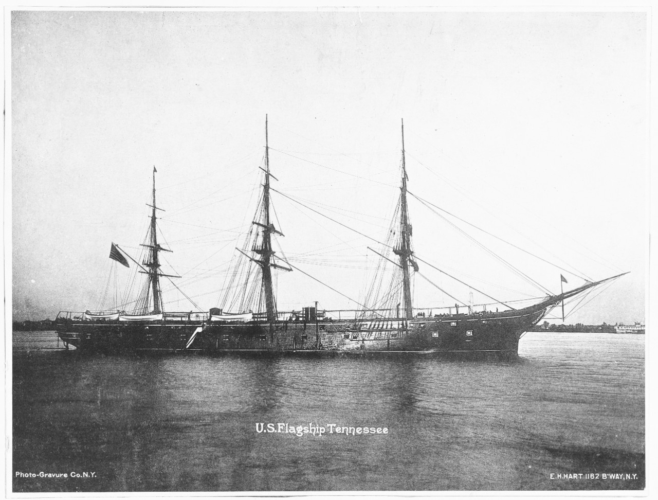 USS TENNESSEE, 1865-1886