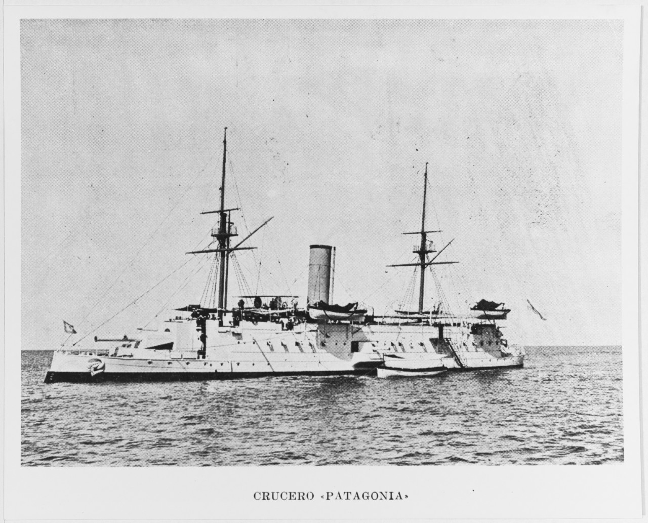 PATAGONIA, Argentine Cruiser, 1885