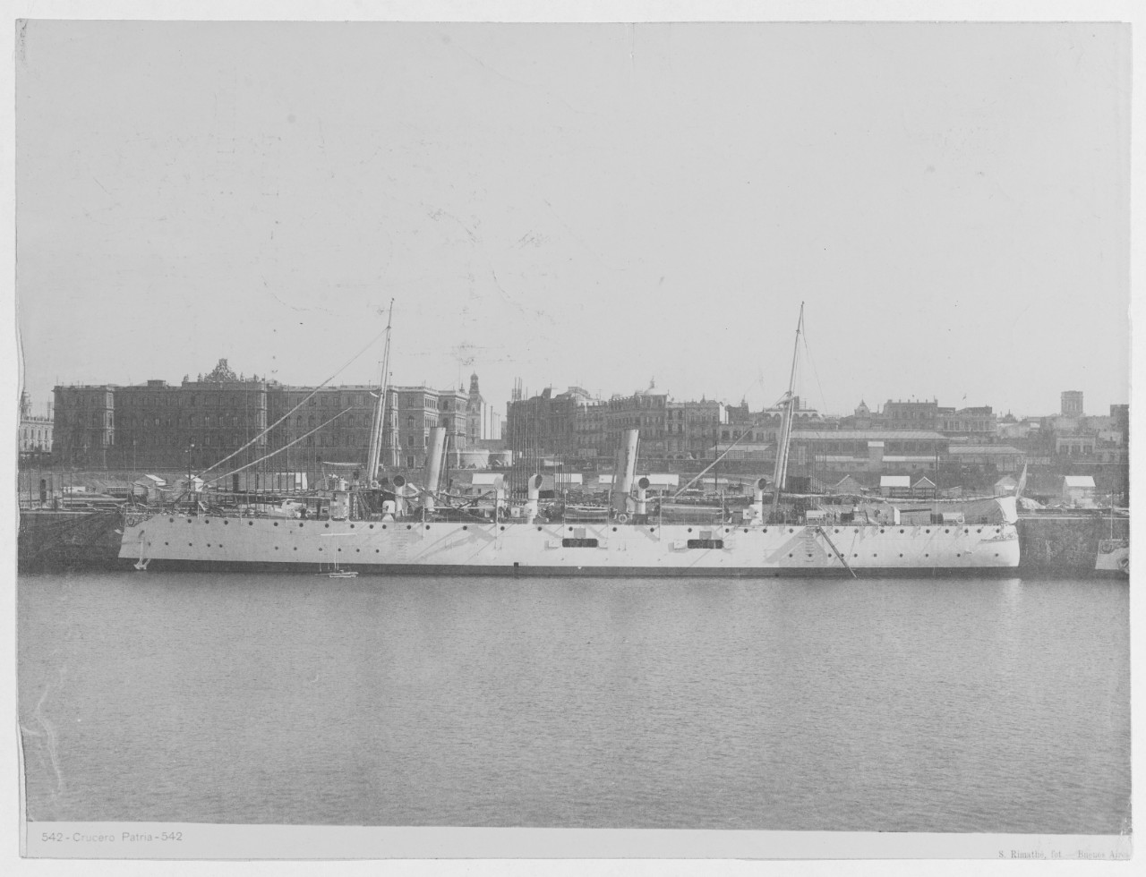 PATRIA, Argentine torpedo-gunboat, 1893