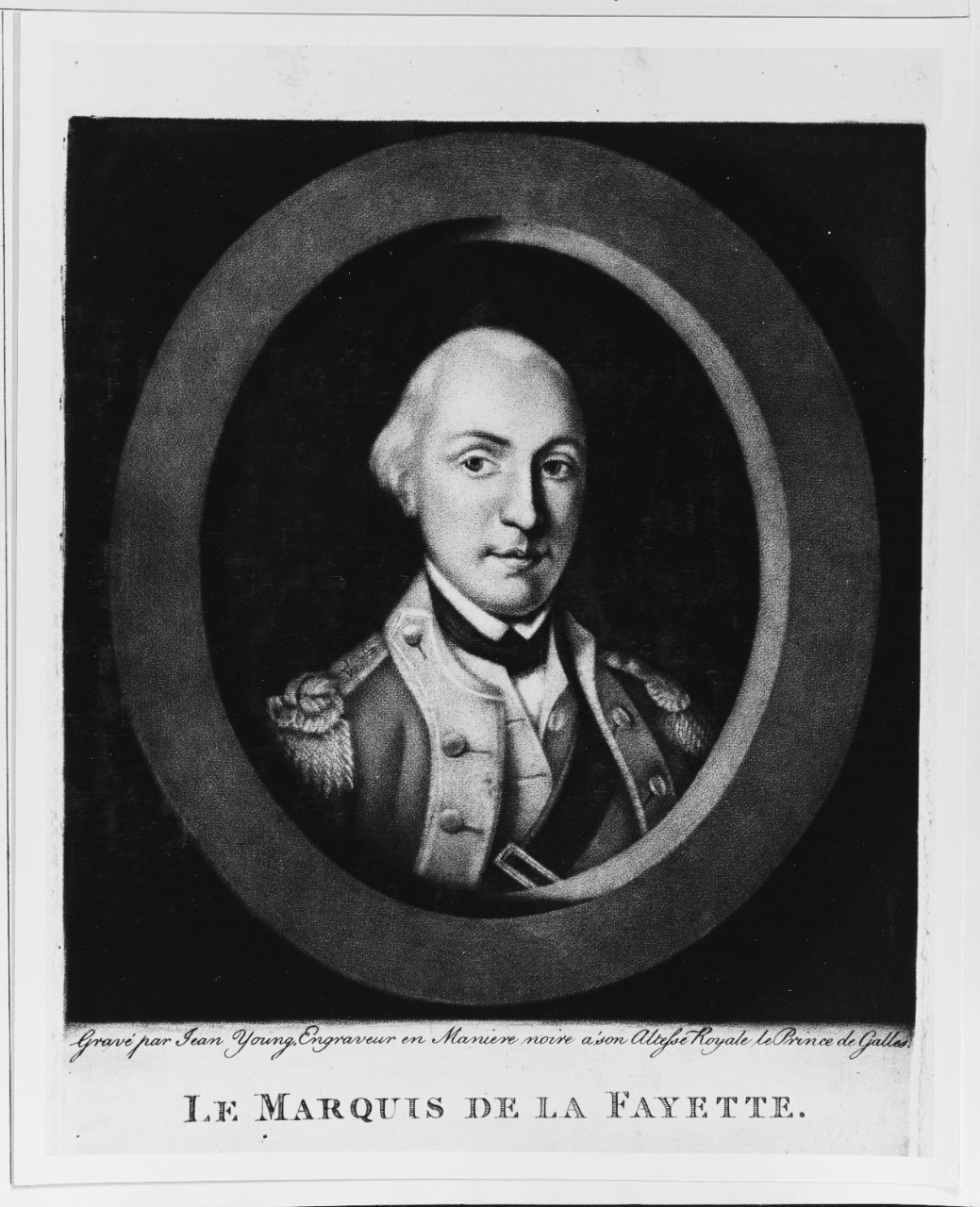 Marquis De Lafayette (1757-1834)