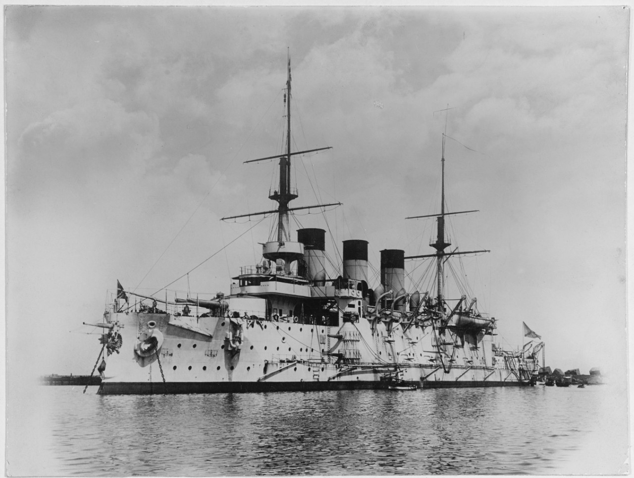 OSLIABIA Russian Battleship, 1898