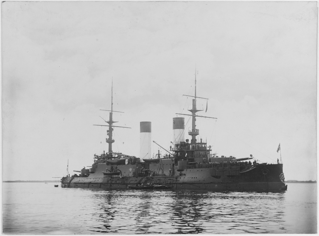 SLAVA Russian Battleship, 1903