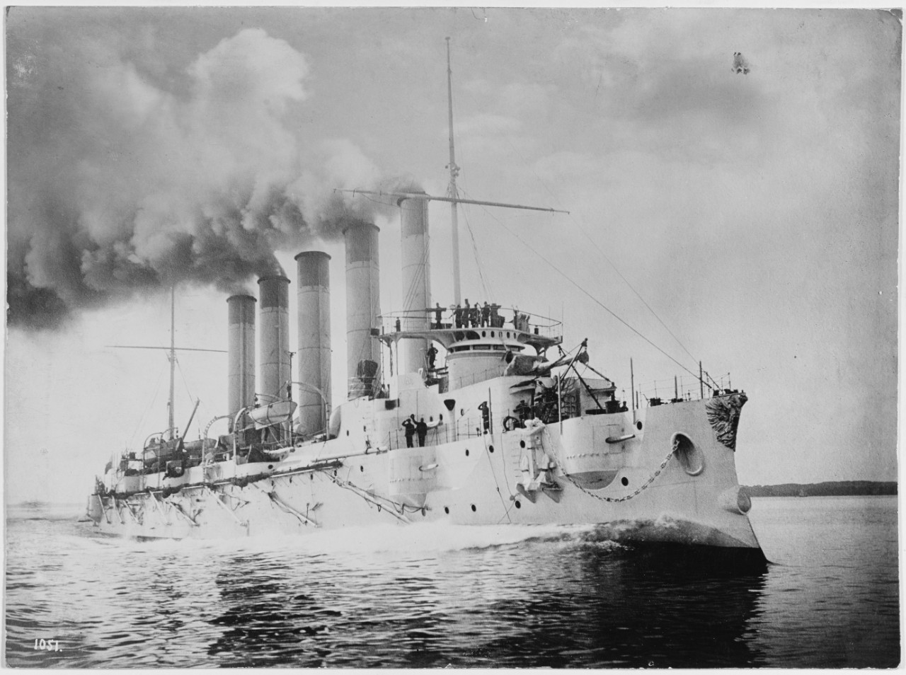 ASKOLD Russian Cruiser, 1900