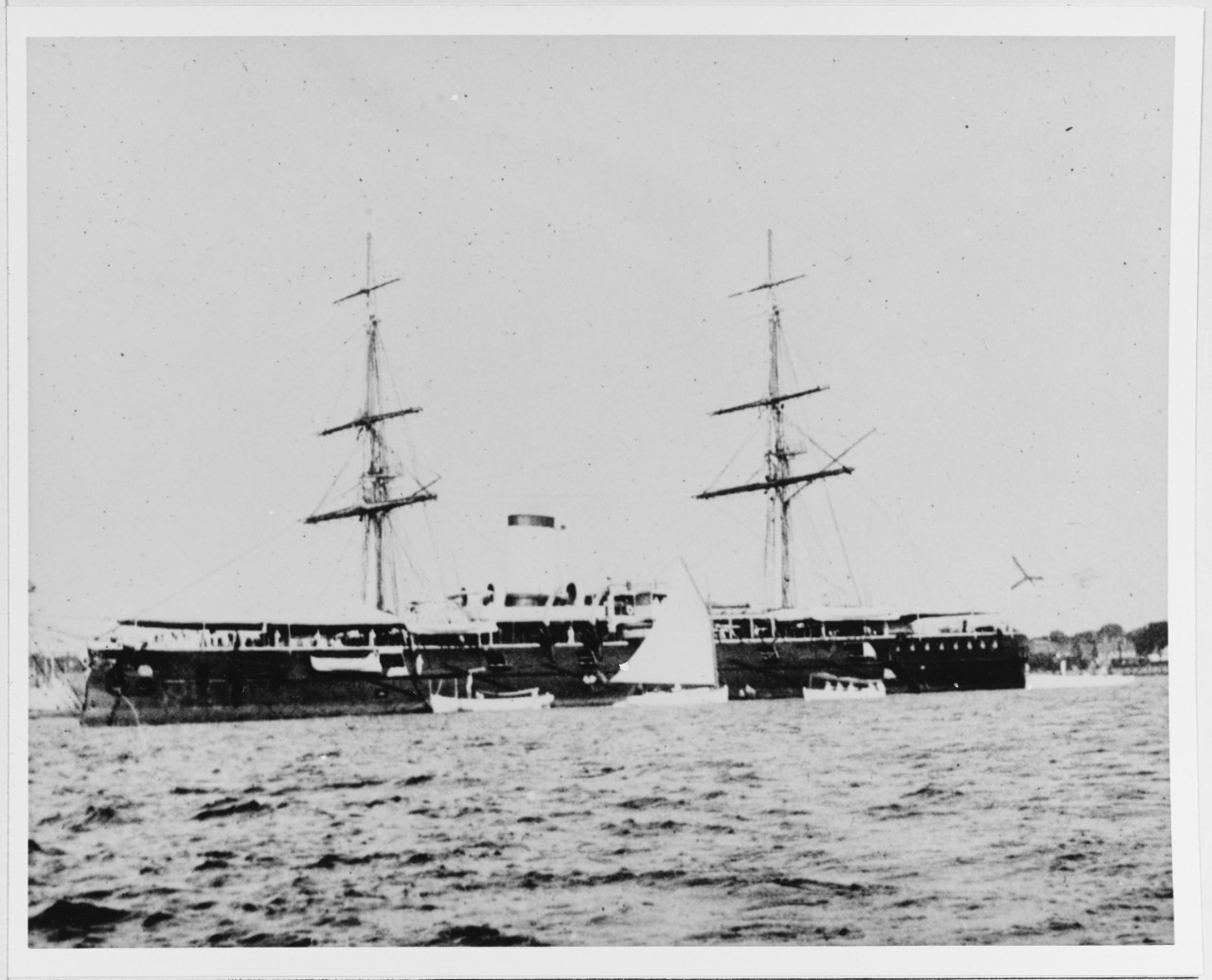 ADMIRAL NACHIMOFF Russian Cruiser, 1885