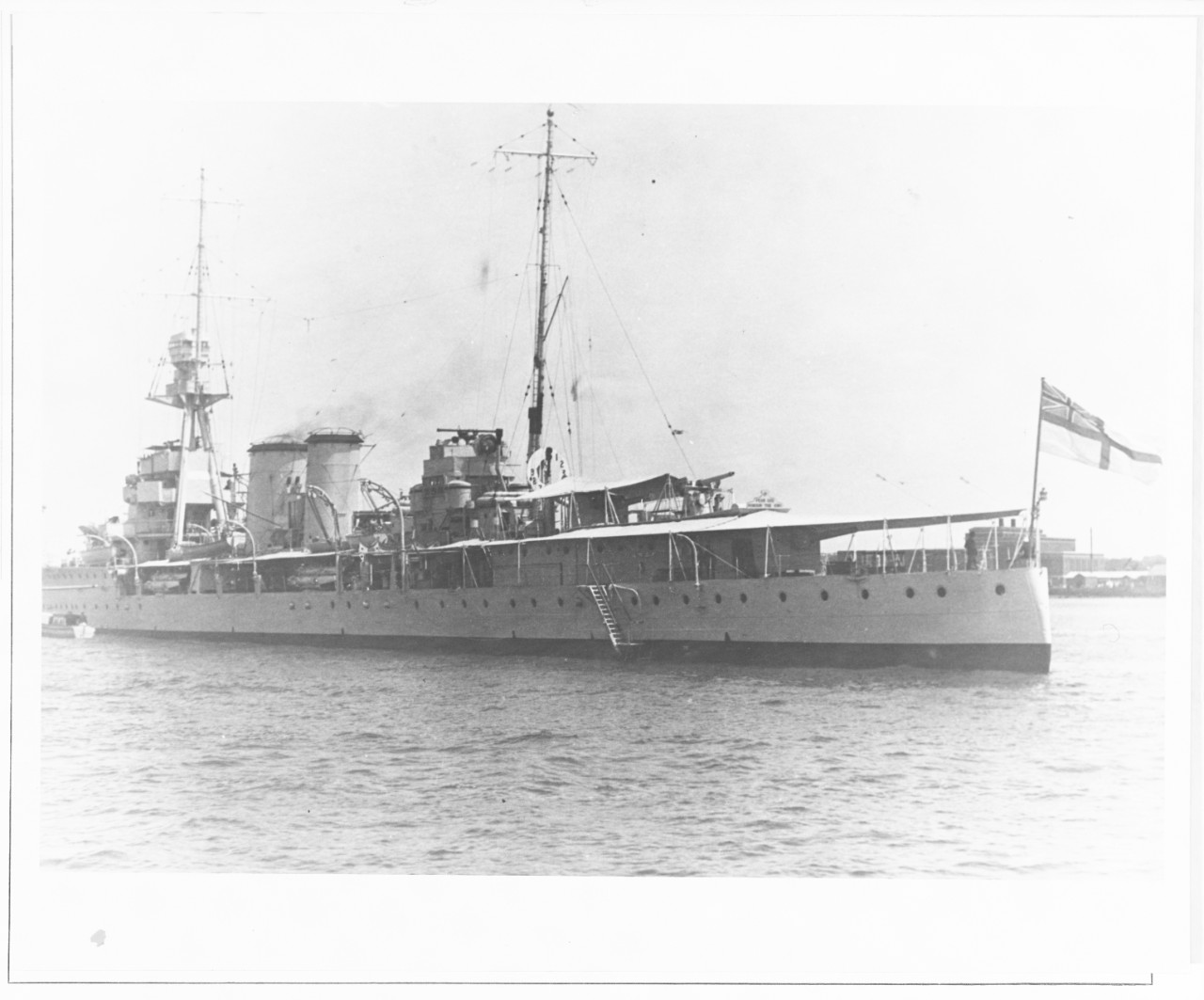 HMS DANAE (British Cruiser, 1918)