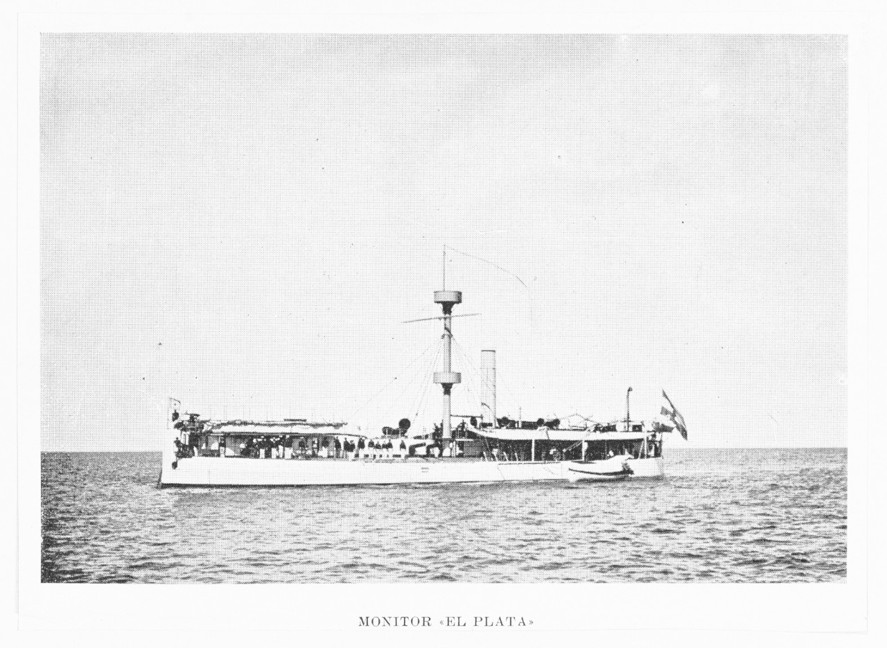 EL PLATA (Argentine Coast Defense Ship, 1874)