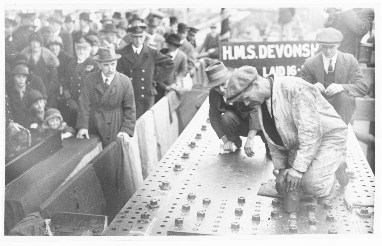 Photo #: NH 60915  HMS Devonshire