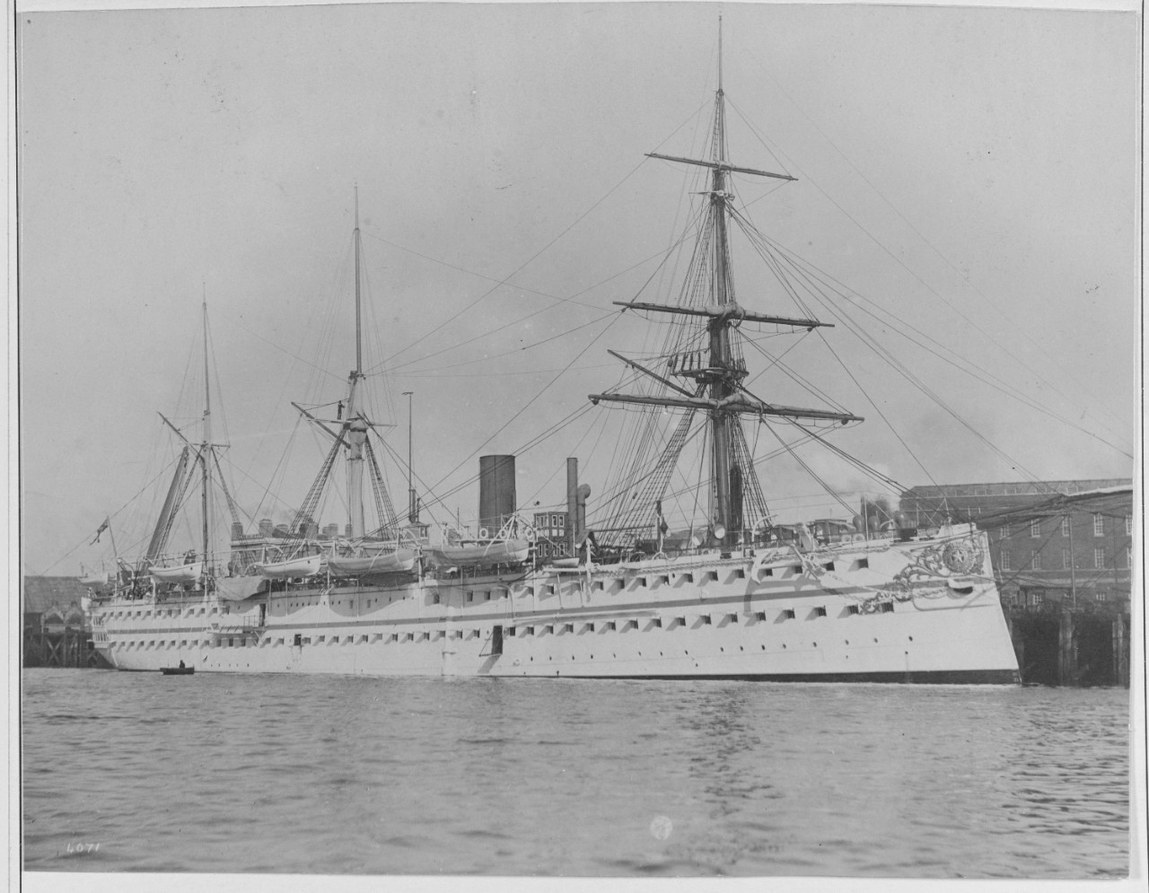 HMS EUPHRATES British Transport, 1866
