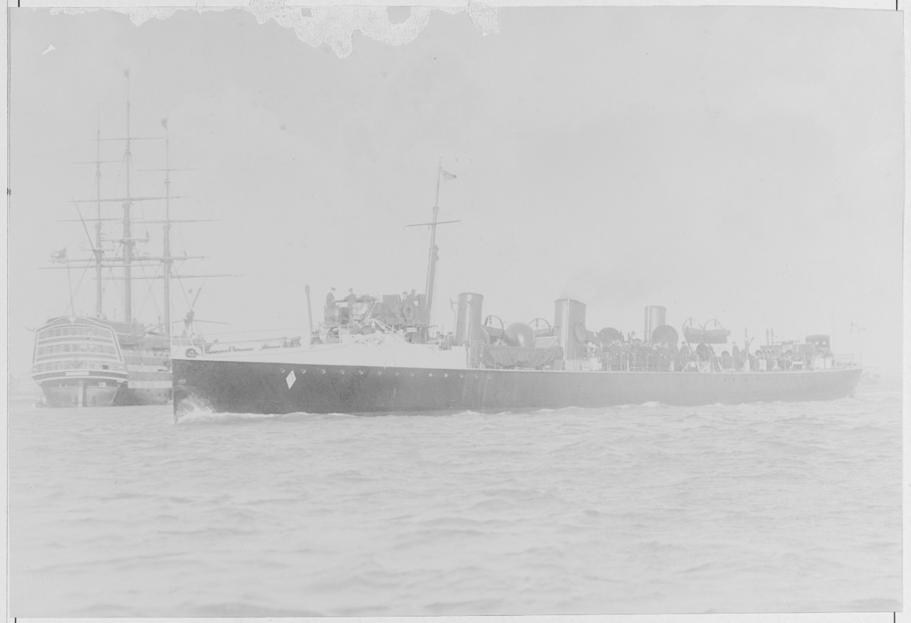 HMS FAWN British Destroyer, 1897