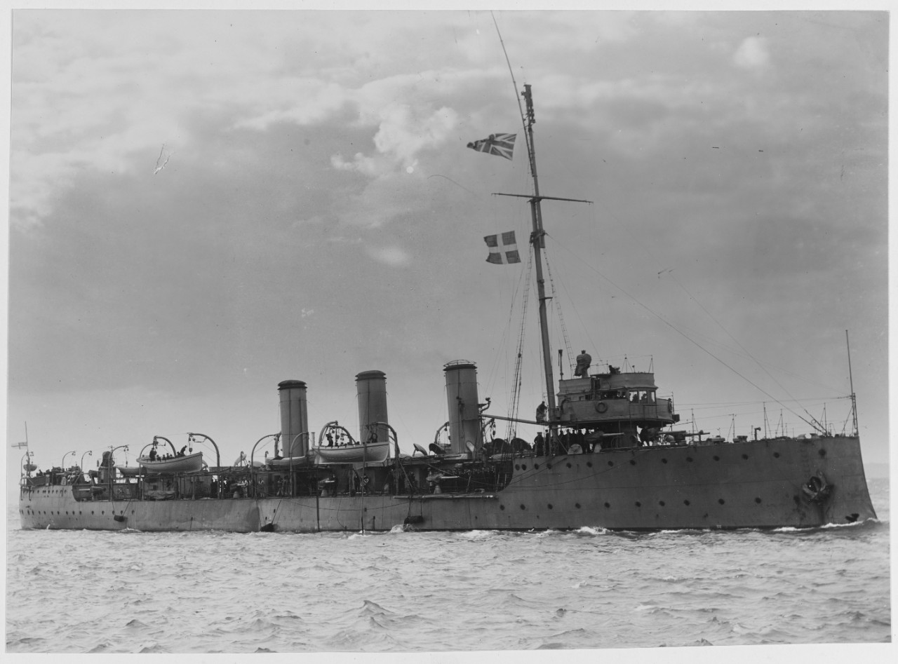 HMS FORWARD British Cruiser, 1904