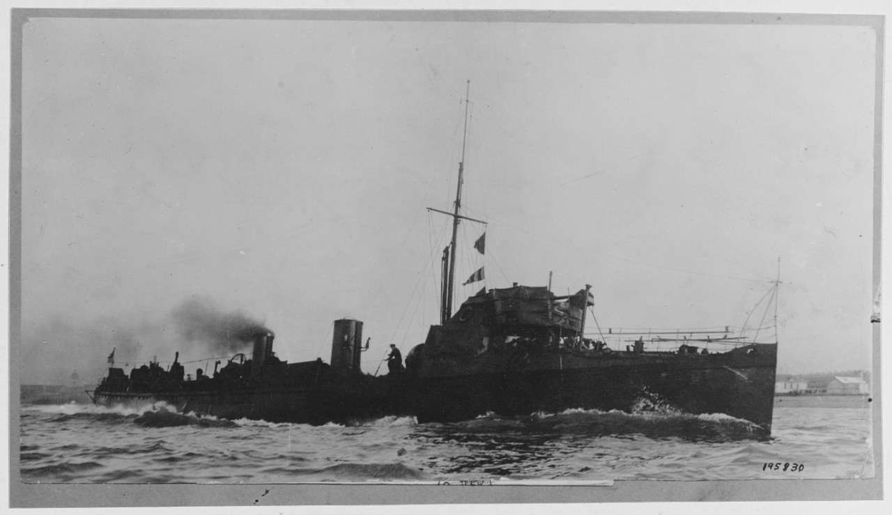 HMS WIZARD British Destroyer, 1895