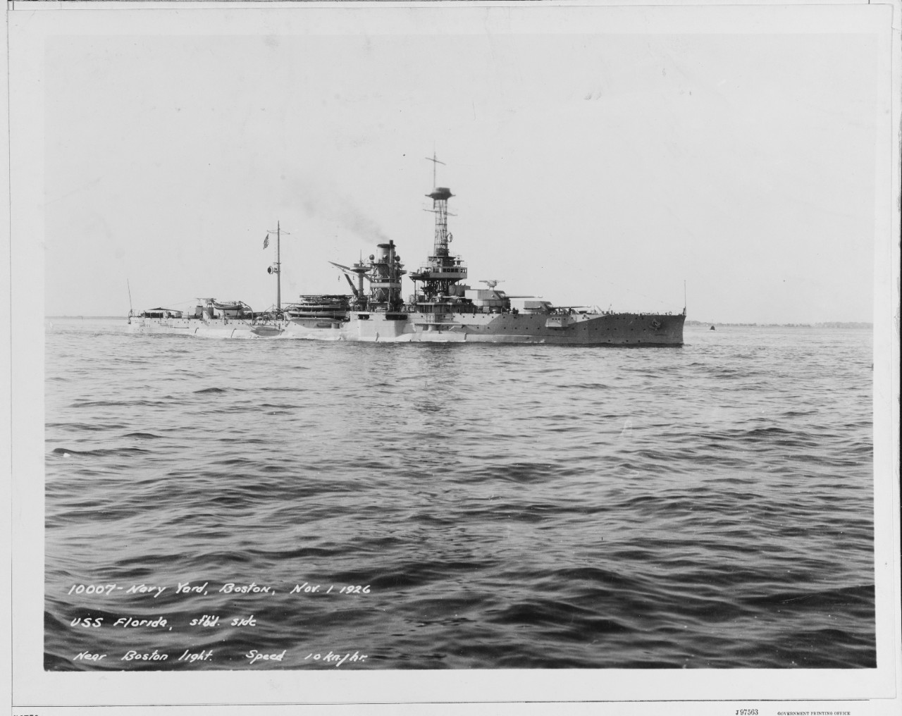 USS FLORIDA (BB-30)