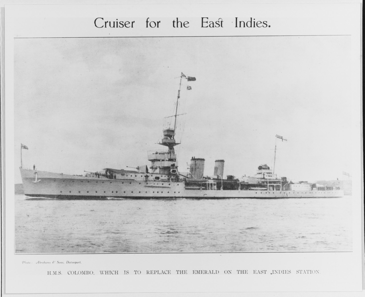 HMS COLOMBO