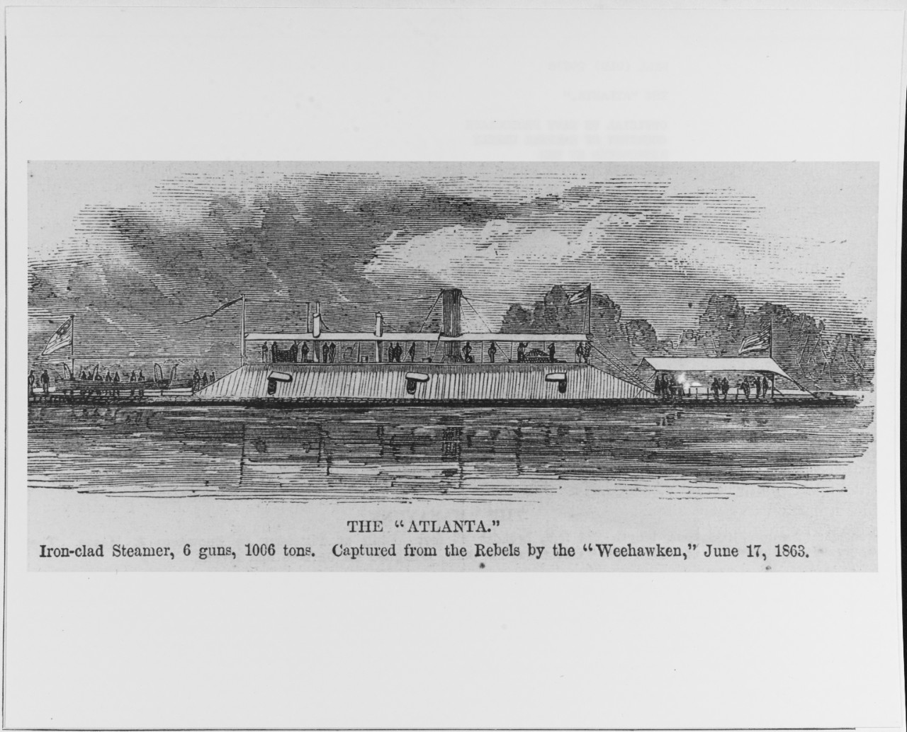 Photo #: NH 61429  USS Atlanta (1864-1869)