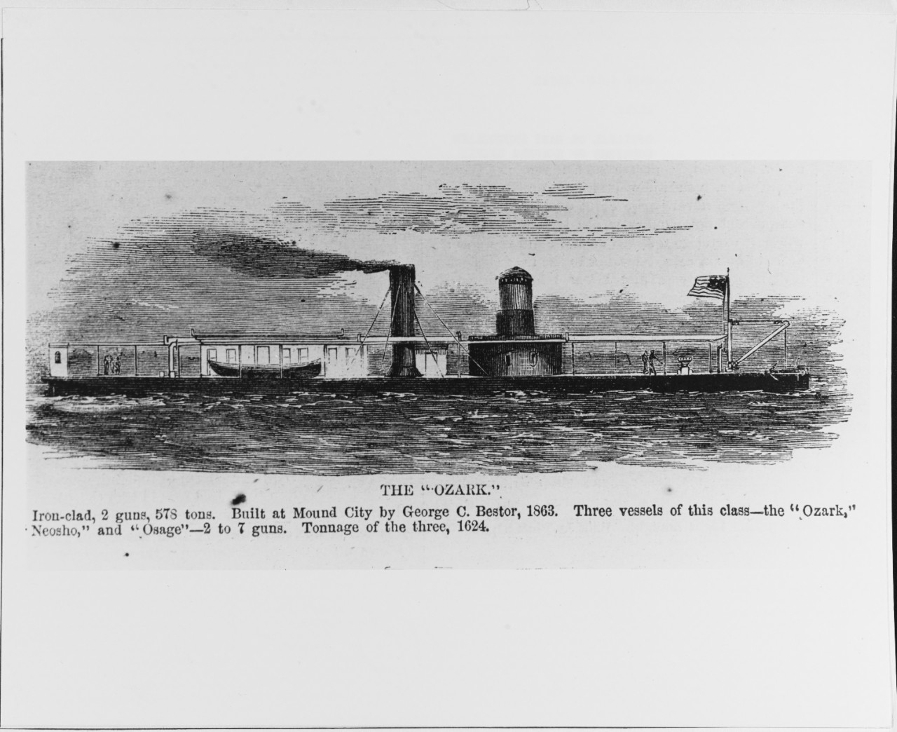 Photo #: NH 61432  USS Ozark (1864-1865)