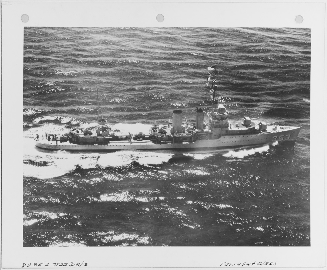 Photo #: NH 61514  USS Dale (DD-353)