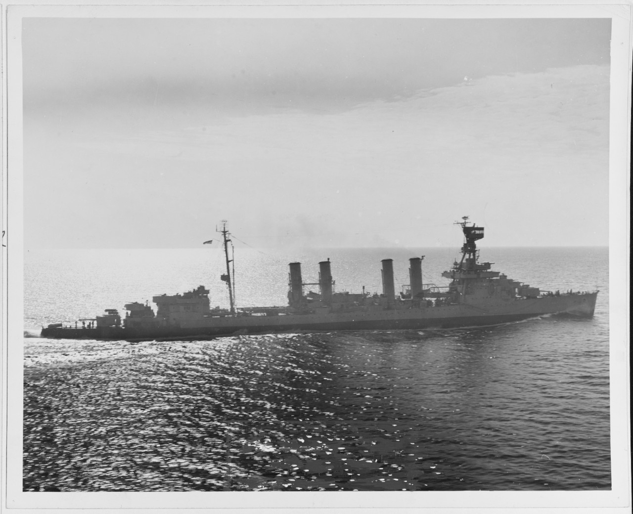 Photo #: NH 61552  USS Concord (CL-10)