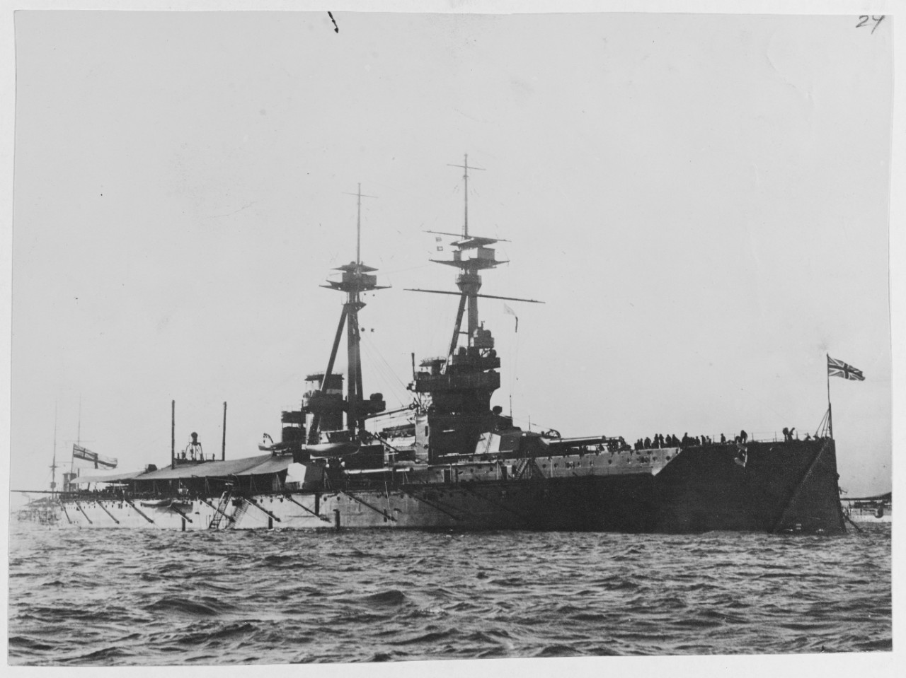 Photo #: NH 61640  HMS Collingwood NOTE: For a MEDIUM RESOLUTION IMAGE, click the thumbnail.
