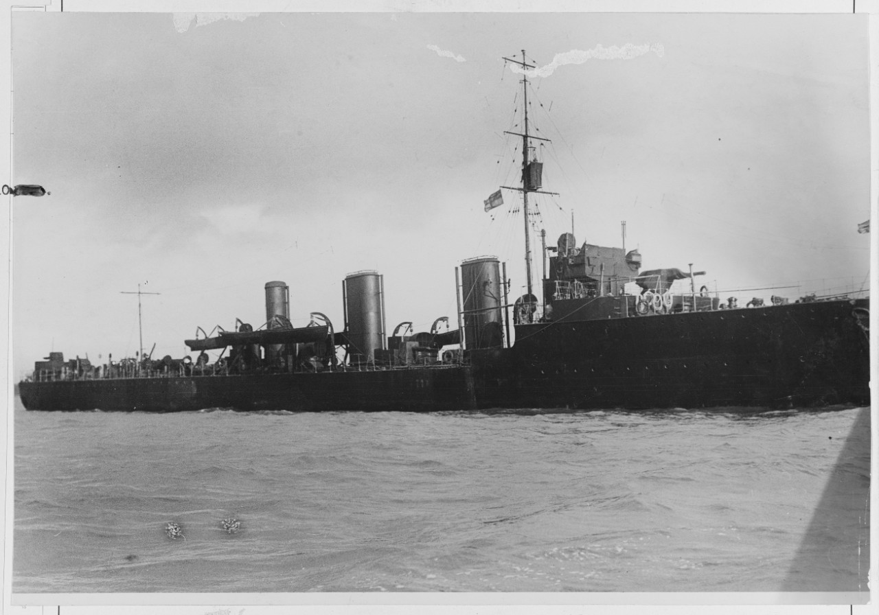 HMS BASILISK British Destroyer, 1910