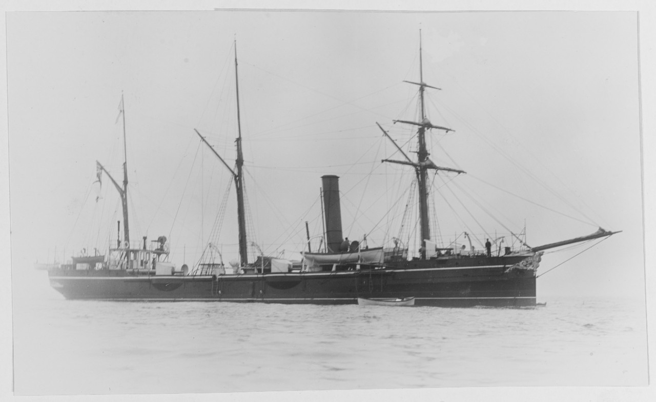 HMS BEAGLE British Gunboat, 1889