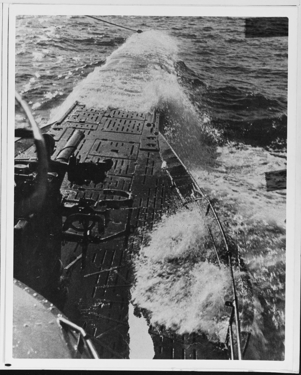 "U-Boat in Heavy Seas"