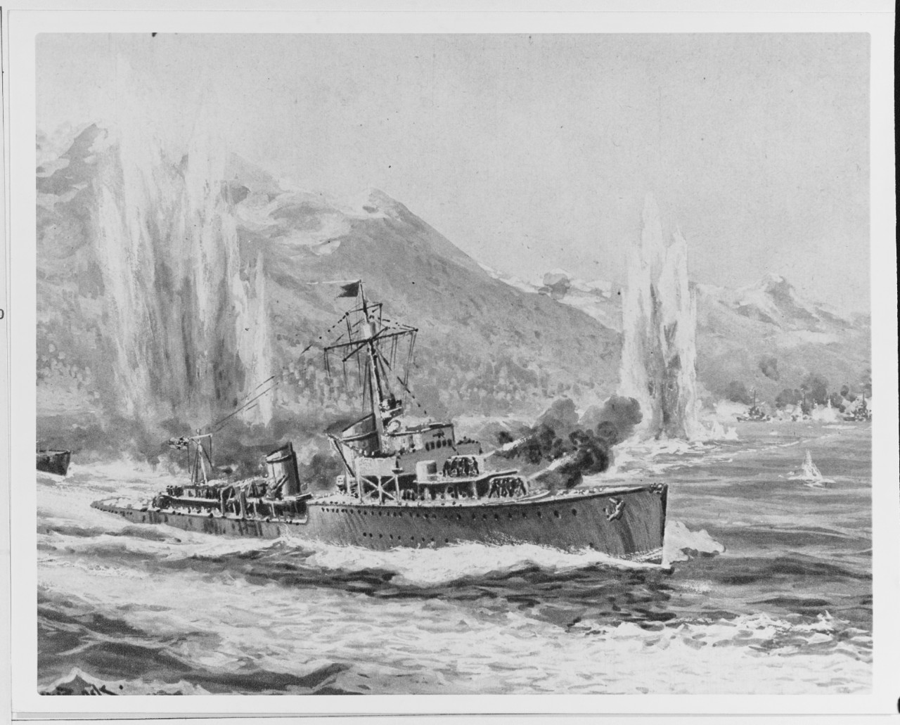 "The Heroic Struggle of our Destroyers at Narvik"