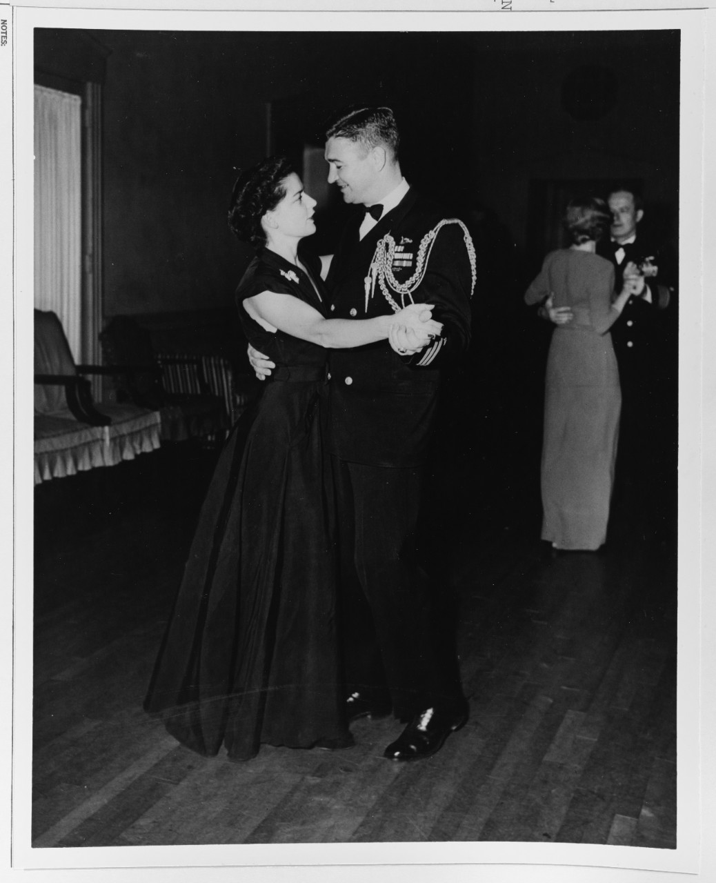 A Naval  Attaché and Partner Dance