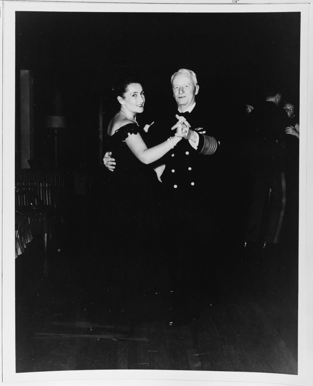 Fleet Admiral Chester W. Nimitz Dances