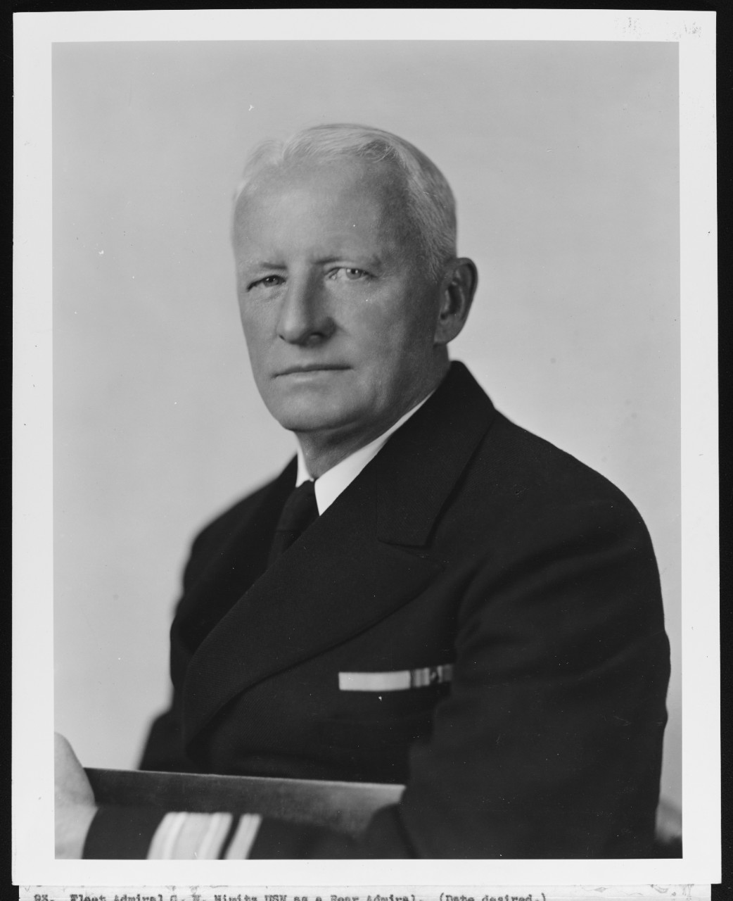 Rear Admiral Chester W. Nimitz, USN