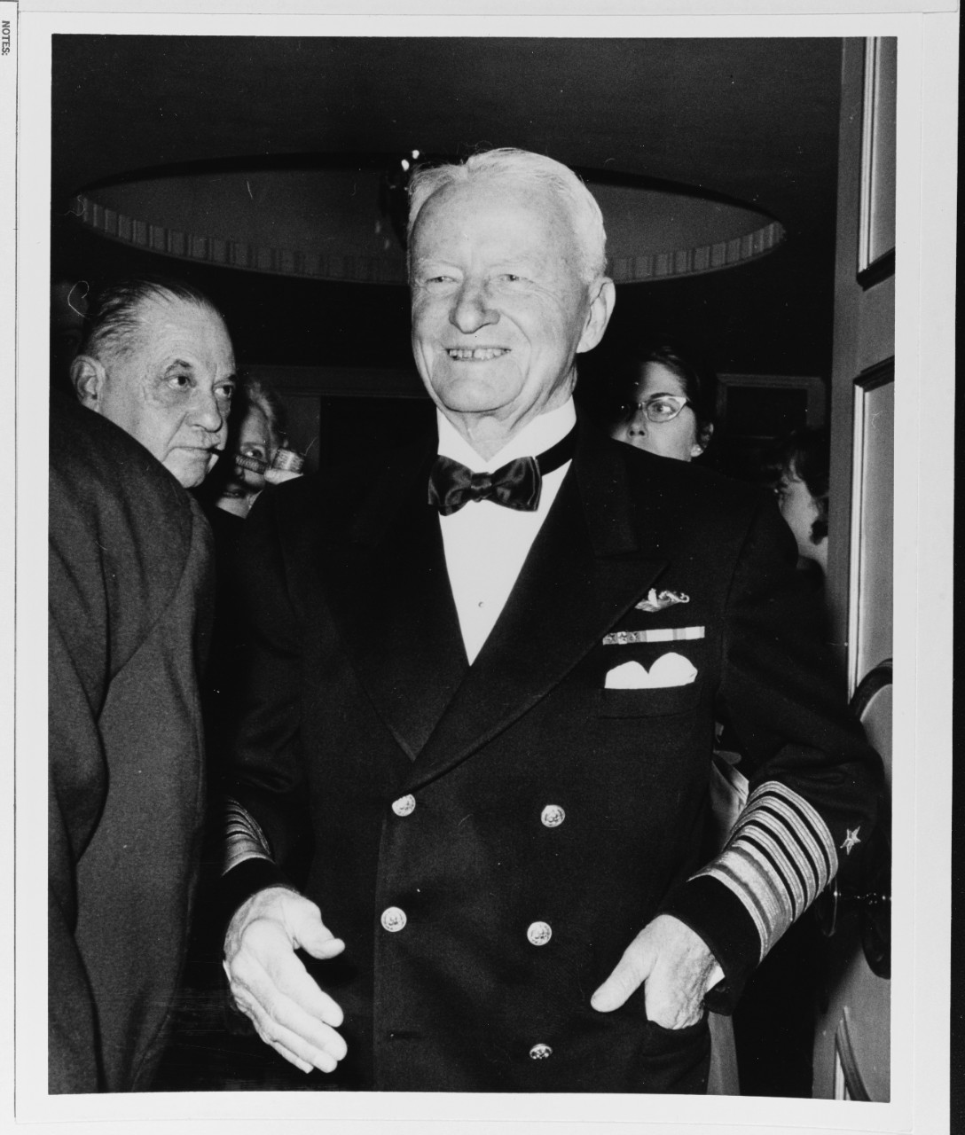 Fleet Admiral Nimitz Attends the 25th Anniversary Dinner of the Research Institute of America