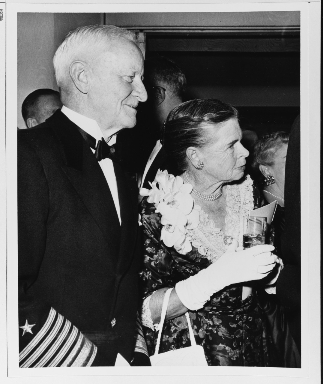 Fleet Admiral and Mrs. Nimitz Attend the 25th Anniversary Dinner of the Research Institute of America