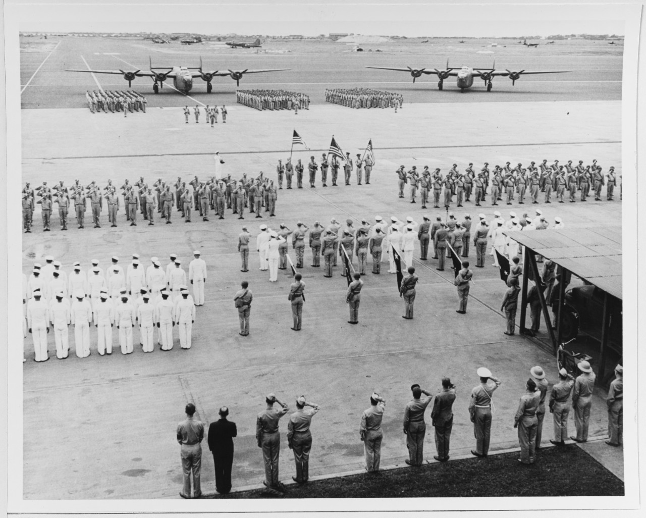 Presentation of Medals to Army and Navy Personnel