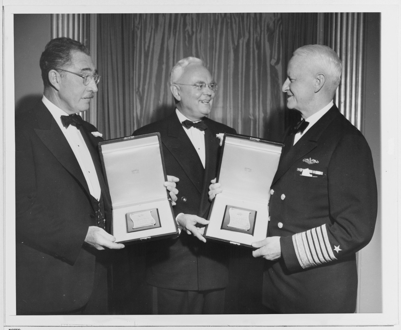 Fleet Admiral Nimitz Receives an Award