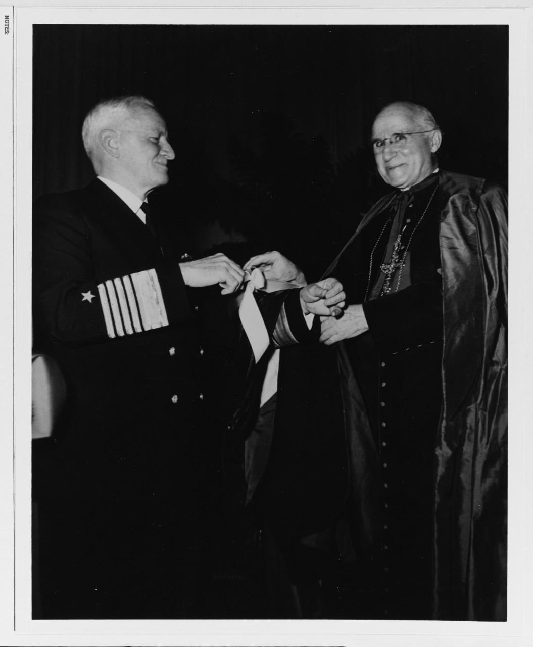 Fleet Admiral Nimitz at Seaton College to Receive Honorary Degree