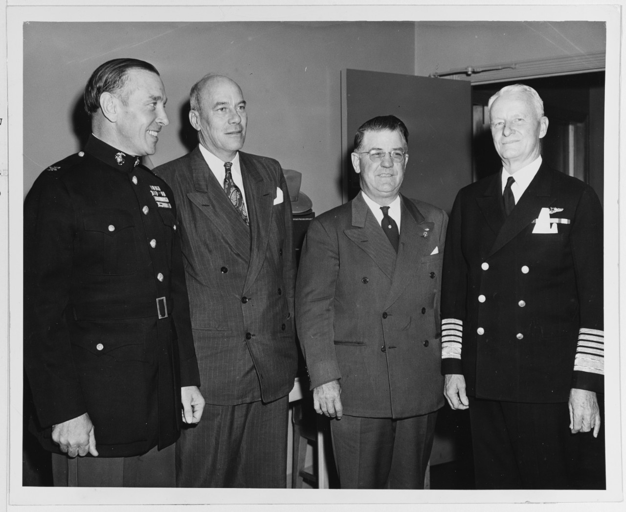 Fleet Admiral Nimitz with Fellow Texans