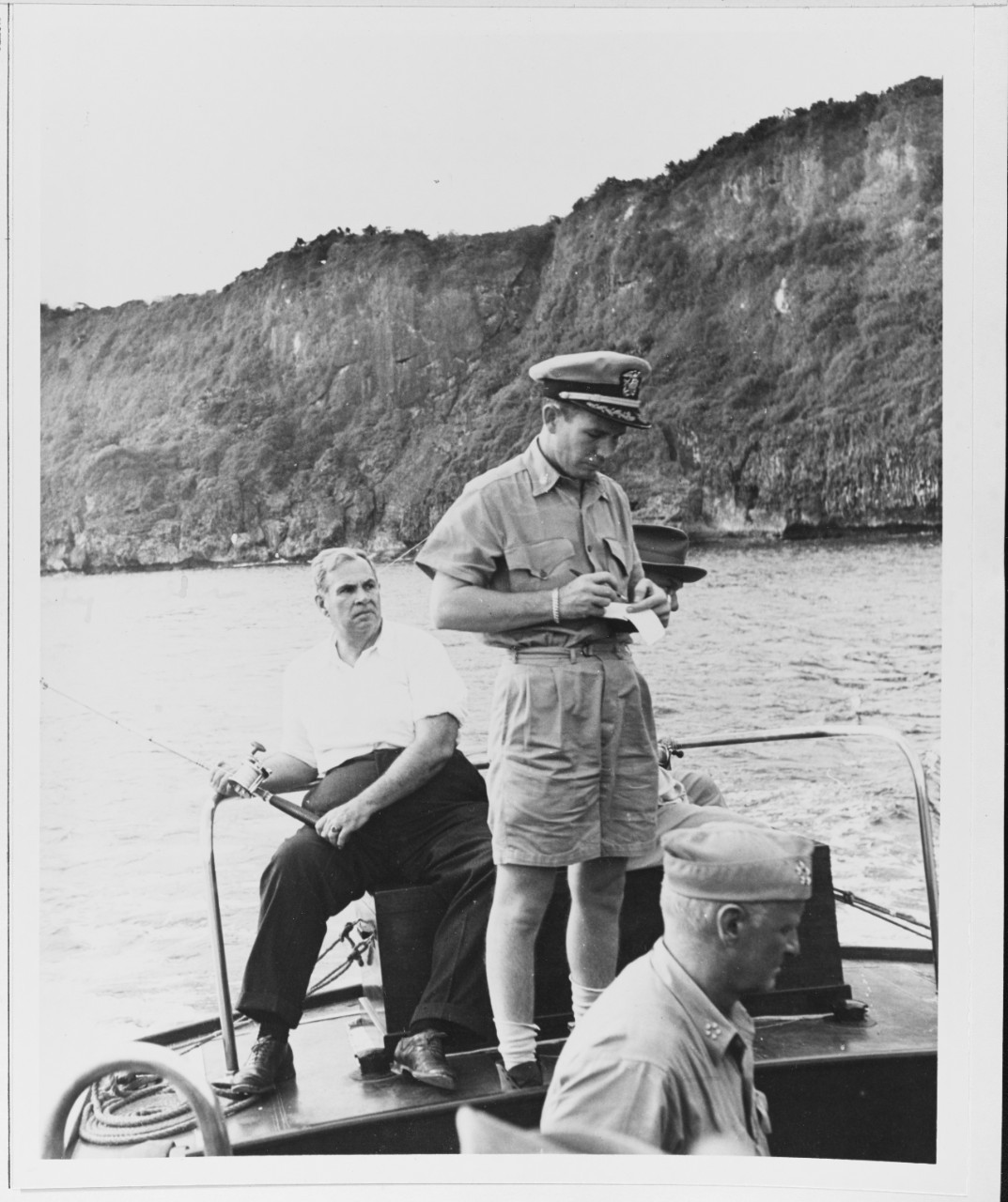 Fleet Admiral C.W. Nimitz on a Short Fishing and Sightseeing Tour