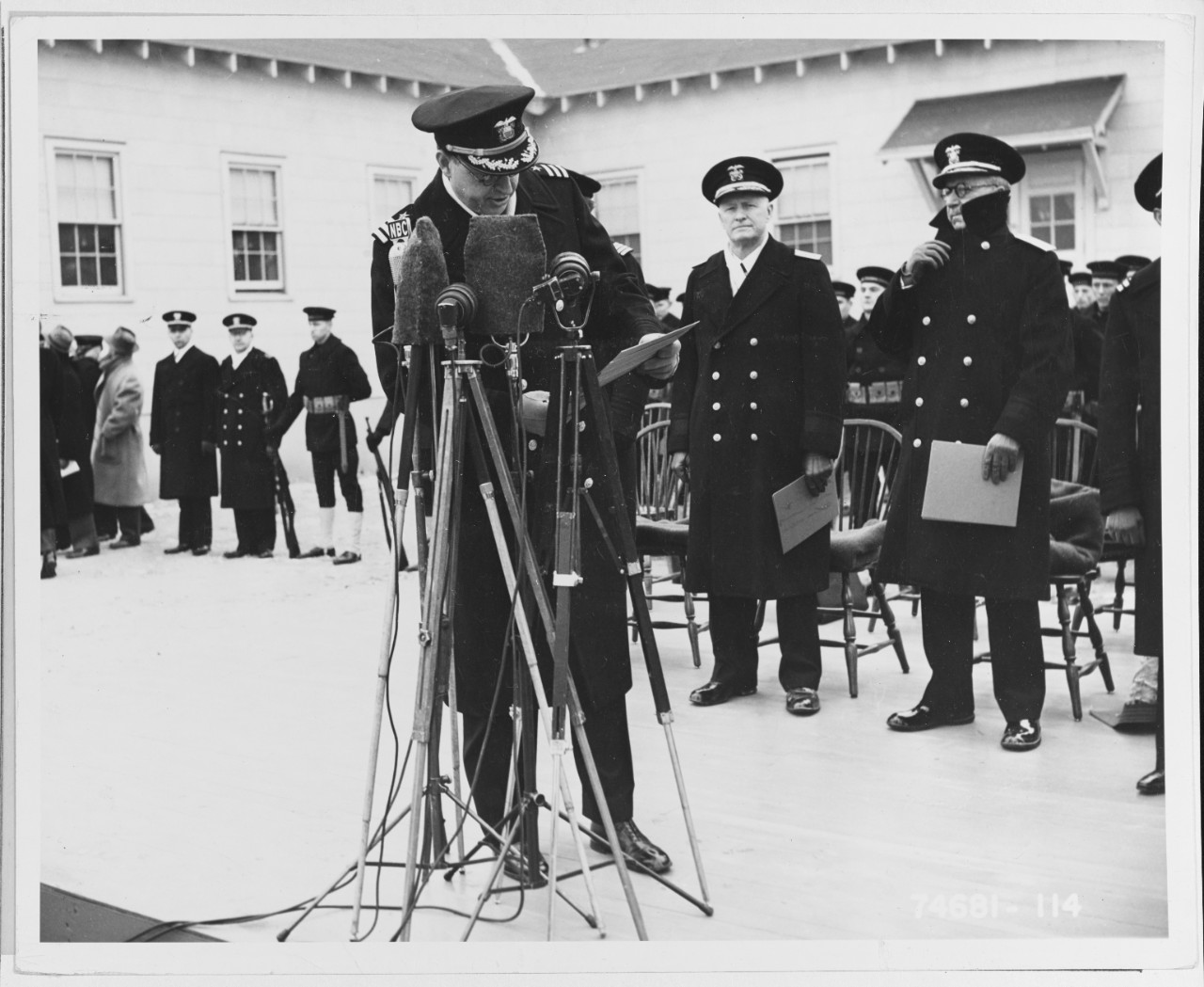 Rear Admiral Nimitz Visits Henry Ford