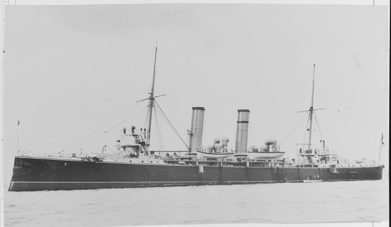 HMS ANDROMANCHE British Cruiser, 1890