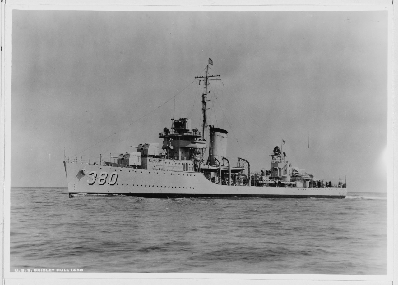USS GRIDLEY (DD-380)