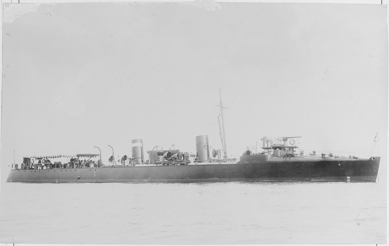HMS ARIEL (British destroyer, 1897)
