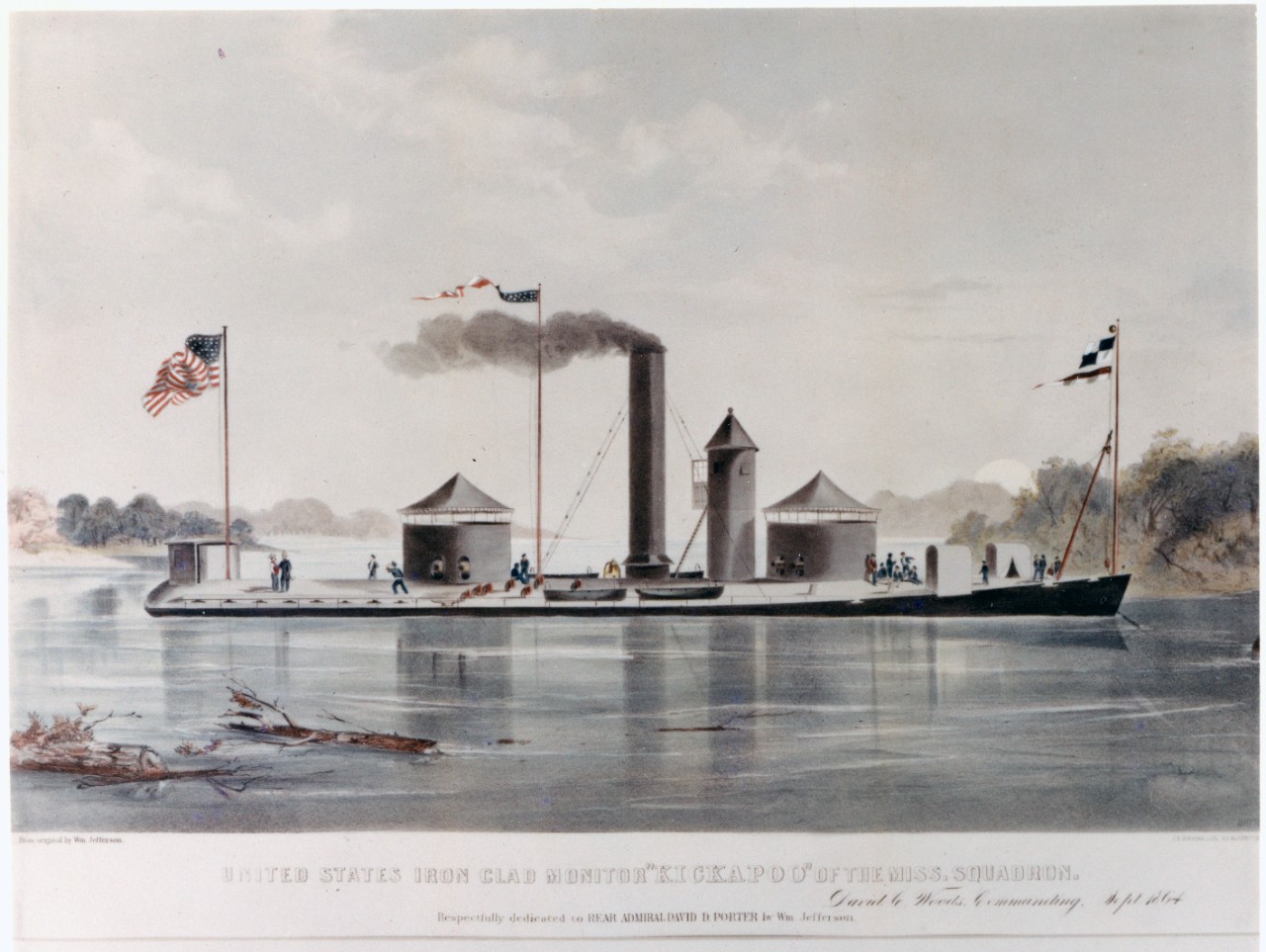 Photo #: NH 63187-KN USS Kickapoo (1864-1874)