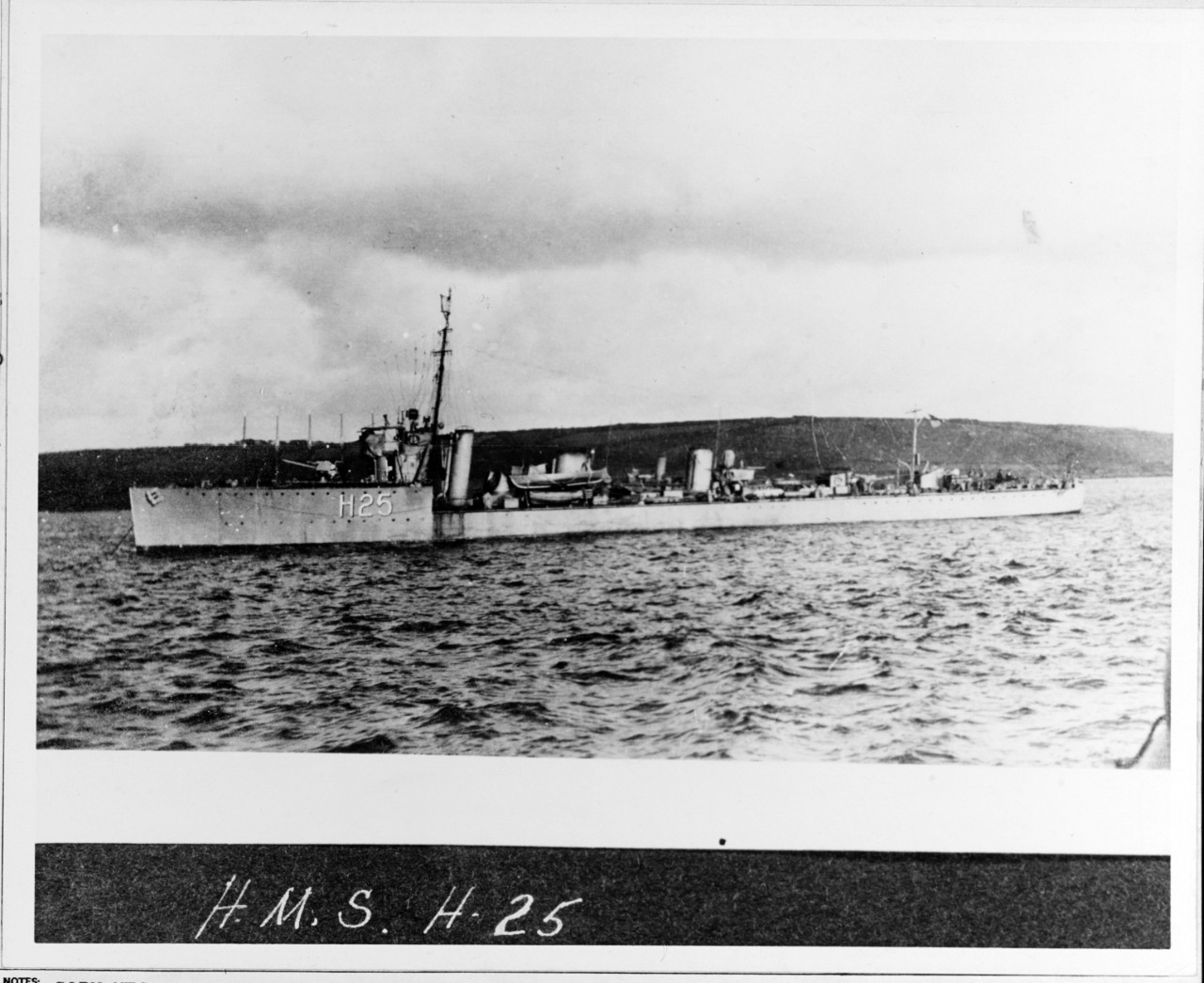 HMS COMET (British Destroyer, 1910)